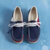 Wallabee Navy Stripe Wallabees til kvinder Wallabee Navy Stripe Wallabees til kvinder