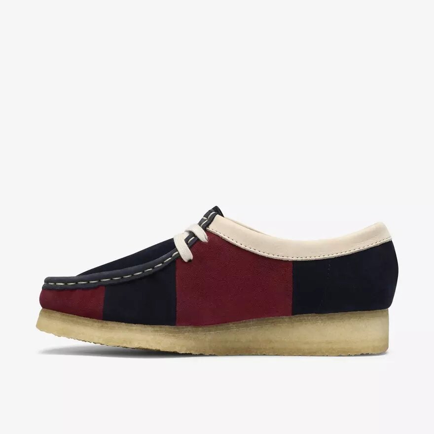 Wallabee Navy Stripe Wallabees til kvinder Wallabee Navy Stripe Wallabees til kvinder