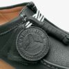 Wallabee Rb til mænd i mørkegrønt læder Wallabees