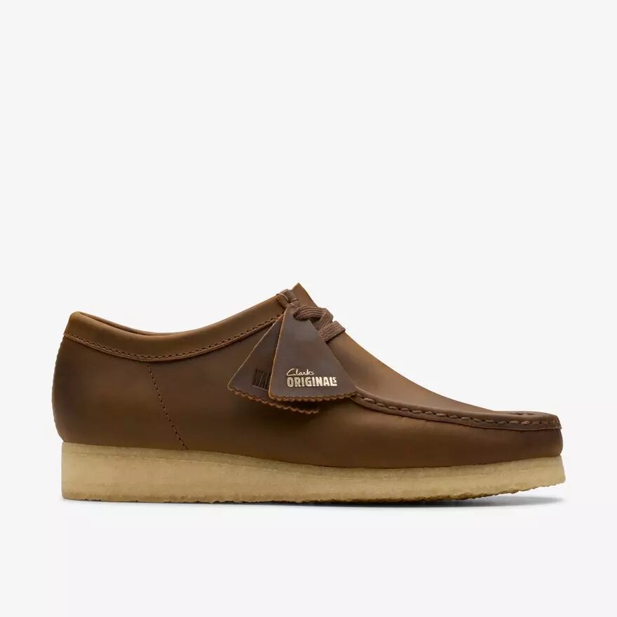 Wallabee™-sko i bivoksbehandlet læder til mænd Wallabee™-sko i bivoksbehandlet læder til mænd