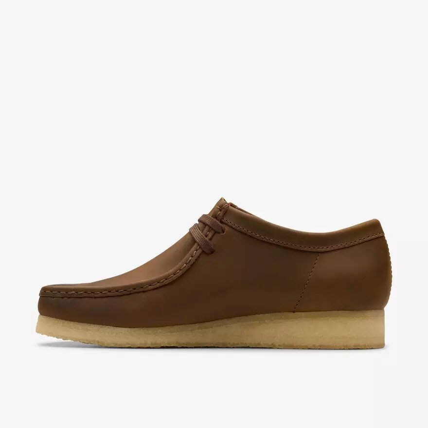Wallabee™-sko i bivoksbehandlet læder til mænd Wallabee™-sko i bivoksbehandlet læder til mænd