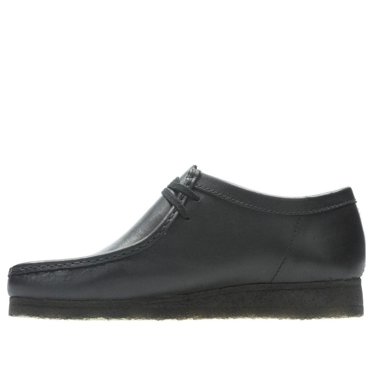 Wallabee™-sko i sort læder til mænd Wallabee™-sko i sort læder til mænd