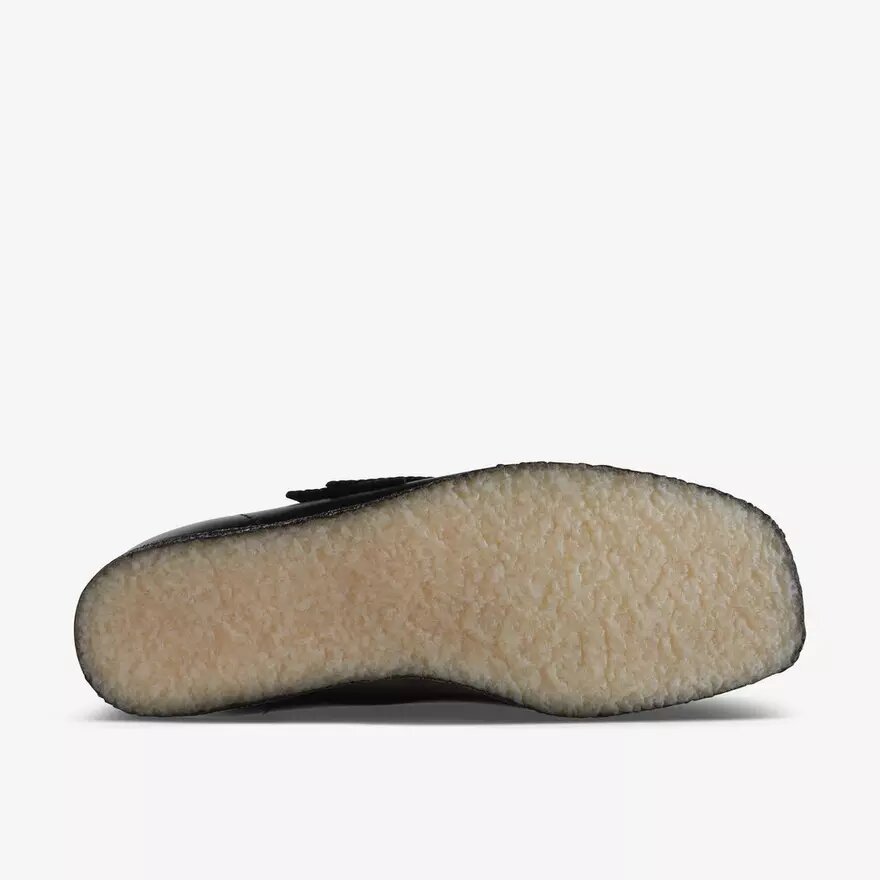 Wallabee™-sko i sort læder til mænd Wallabee™-sko i sort læder til mænd