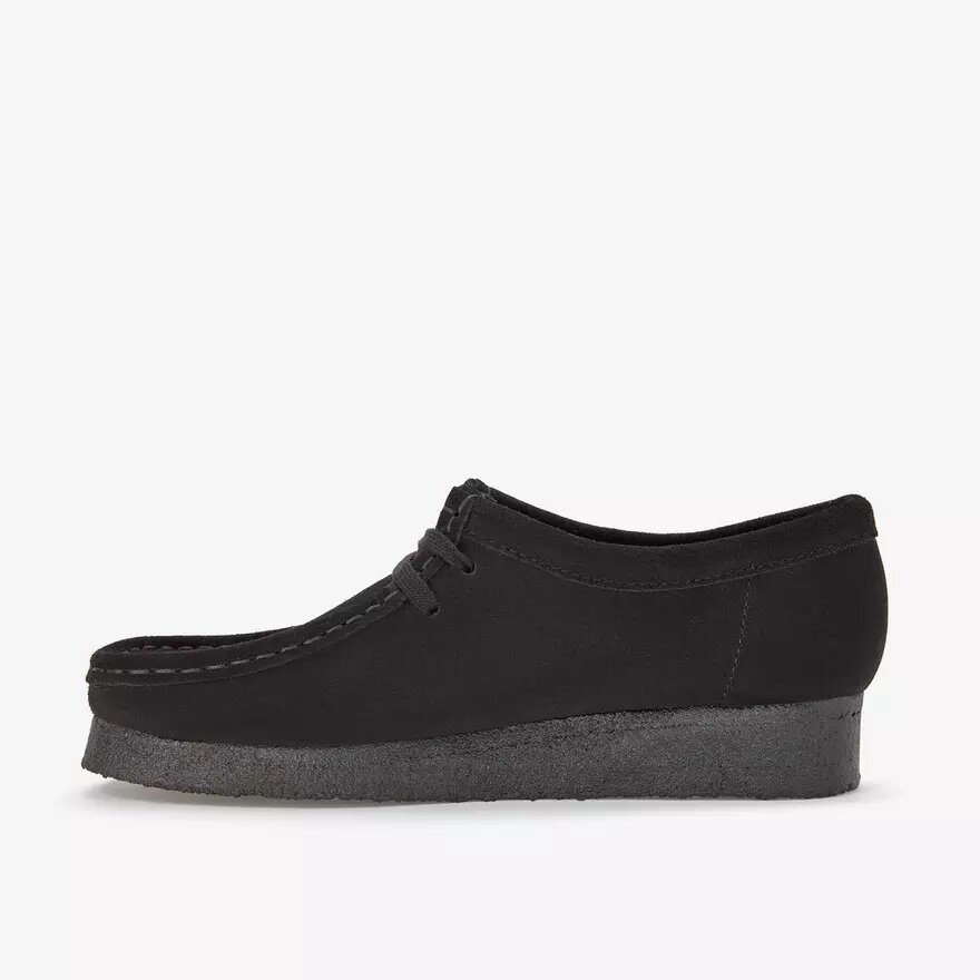 Wallabee™-sko i sort ruskind til kvinder Wallabee™-sko i sort ruskind til kvinder