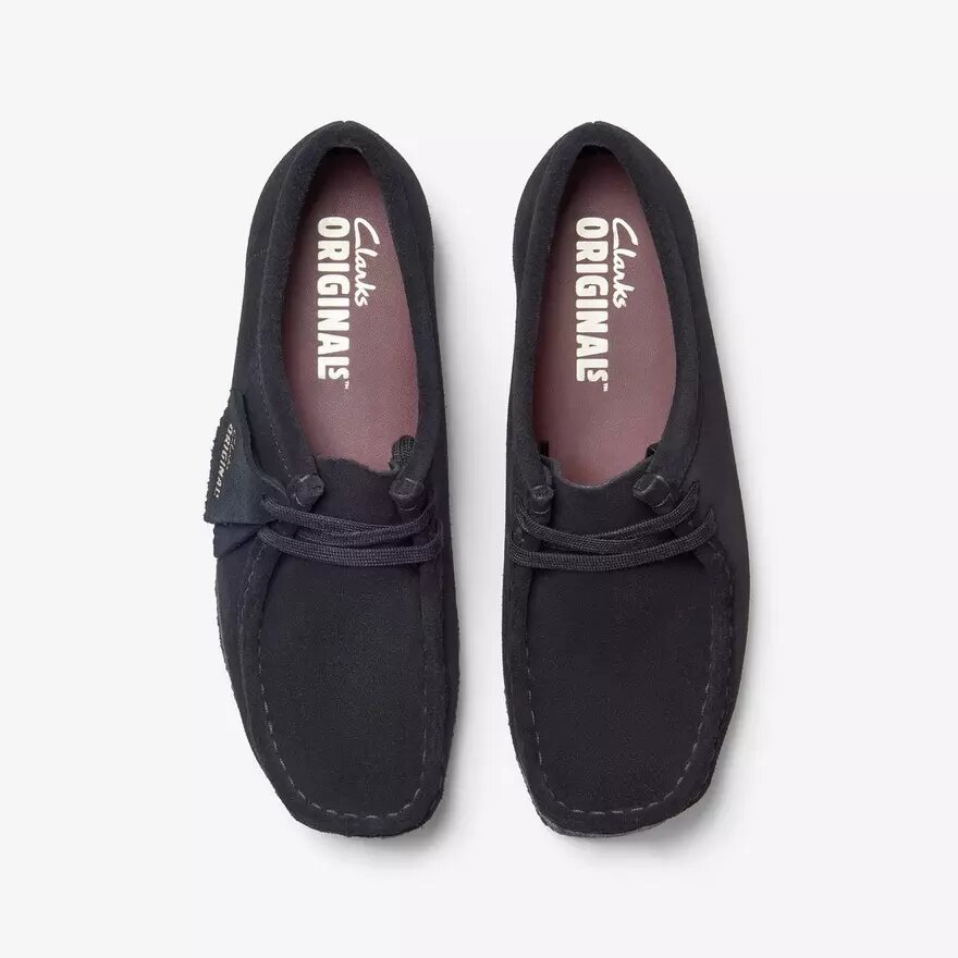 Wallabee™-sko i sort ruskind til kvinder Wallabee™-sko i sort ruskind til kvinder