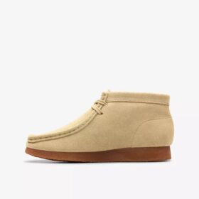 Wallabee™-sko til børn i ældre ahornfarvet ruskind Wallabee™-sko til børn i ældre ahornfarvet ruskind
