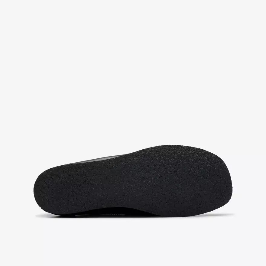 Wallabee™-sko til større børn i sort læder Wallabee™-sko til større børn i sort læder