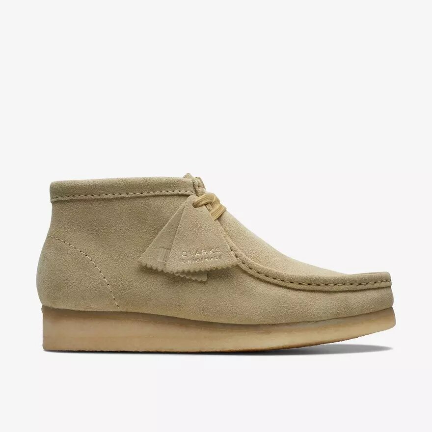 Wallabee™-støvler til kvinder i ahornfarvet ruskind Wallabee™-støvler til kvinder i ahornfarvet ruskind