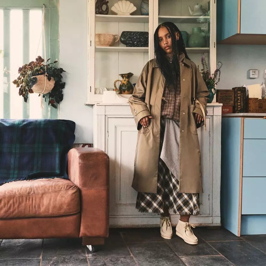 Wallabee™-støvler til kvinder i ahornfarvet ruskind Wallabee™-støvler til kvinder i ahornfarvet ruskind