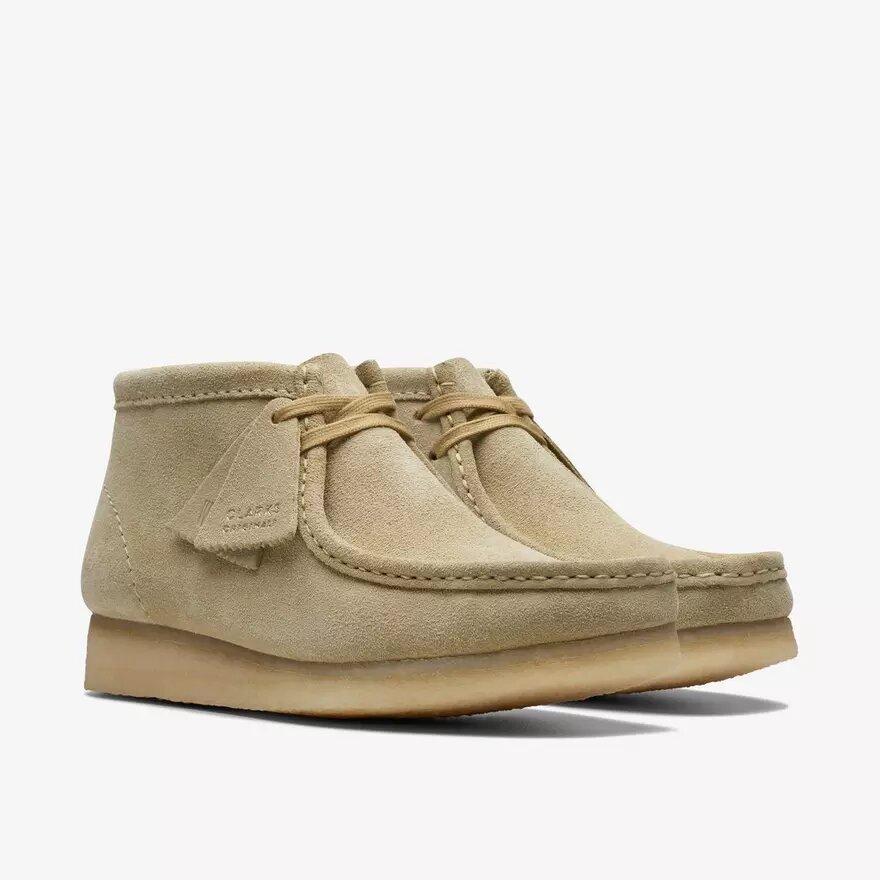 Wallabee™-støvler til kvinder i ahornfarvet ruskind Wallabee™-støvler til kvinder i ahornfarvet ruskind