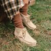 Wallabee™-støvler til kvinder i ahornfarvet ruskind Wallabee™-støvler til kvinder i ahornfarvet ruskind