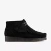 Wallabee™-støvler til kvinder i sort ruskind Wallabee™-støvler til kvinder i sort ruskind