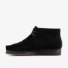 Wallabee™-støvler til kvinder i sort ruskind Wallabee™-støvler til kvinder i sort ruskind