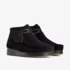 Wallabee™-støvler til kvinder i sort ruskind Wallabee™-støvler til kvinder i sort ruskind