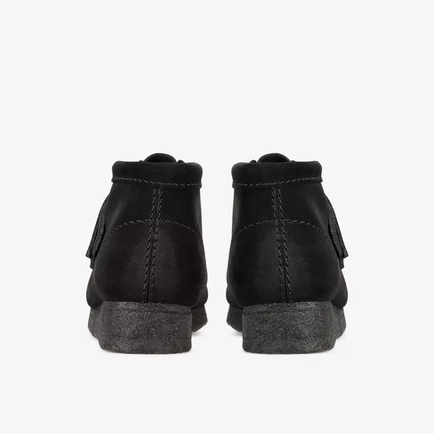Wallabee™-støvler til kvinder i sort ruskind Wallabee™-støvler til kvinder i sort ruskind