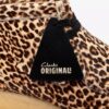 Wallabee-støvler til kvinder med leopardmønster Wallabee-støvler til kvinder med leopardmønster