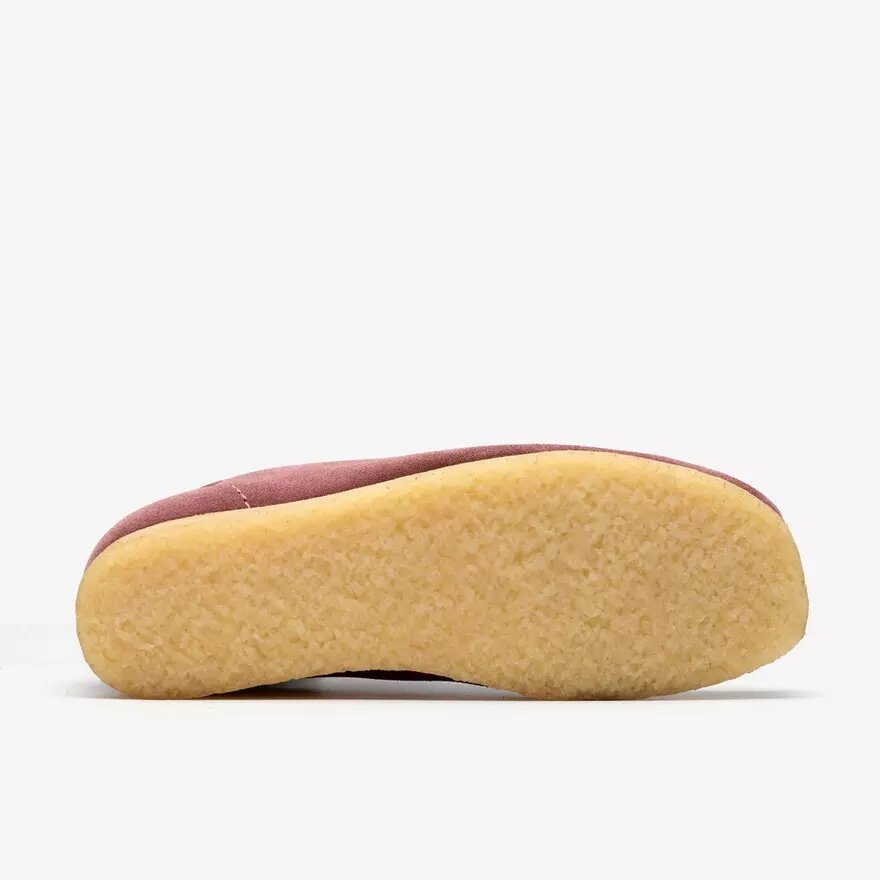 Wallabee-støvler til kvinder. Rosabrun ruskind Wallabee-støvler til kvinder. Rosabrun ruskind