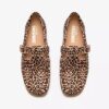 Wallabee T-bar-sko til kvinder med leopardmønster Wallabee T-bar-sko til kvinder med leopardmønster