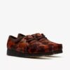 Wallabee til kvinder. Brune Wallabees med ko-print Wallabee til kvinder. Brune Wallabees med ko-print