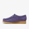 Wallabee til kvinder i lilla med interessante detaljer Wallabee til kvinder i lilla med interessante detaljer