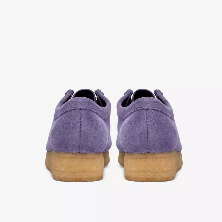 Wallabee til kvinder i lilla med interessante detaljer Wallabee til kvinder i lilla med interessante detaljer