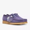 Wallabee til kvinder i lilla med interessante detaljer Wallabee til kvinder i lilla med interessante detaljer