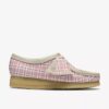 Wallabee til kvinder i rosa gingham-ternet Wallabee til kvinder i rosa gingham-ternet