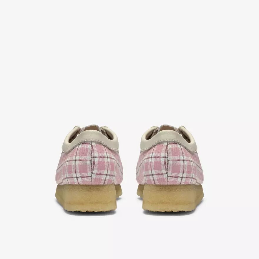 Wallabee til kvinder i rosa gingham-ternet Wallabee til kvinder i rosa gingham-ternet