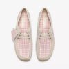 Wallabee til kvinder i rosa gingham-ternet Wallabee til kvinder i rosa gingham-ternet