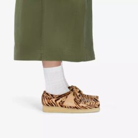 Wallabee til kvinder med tigerprint
