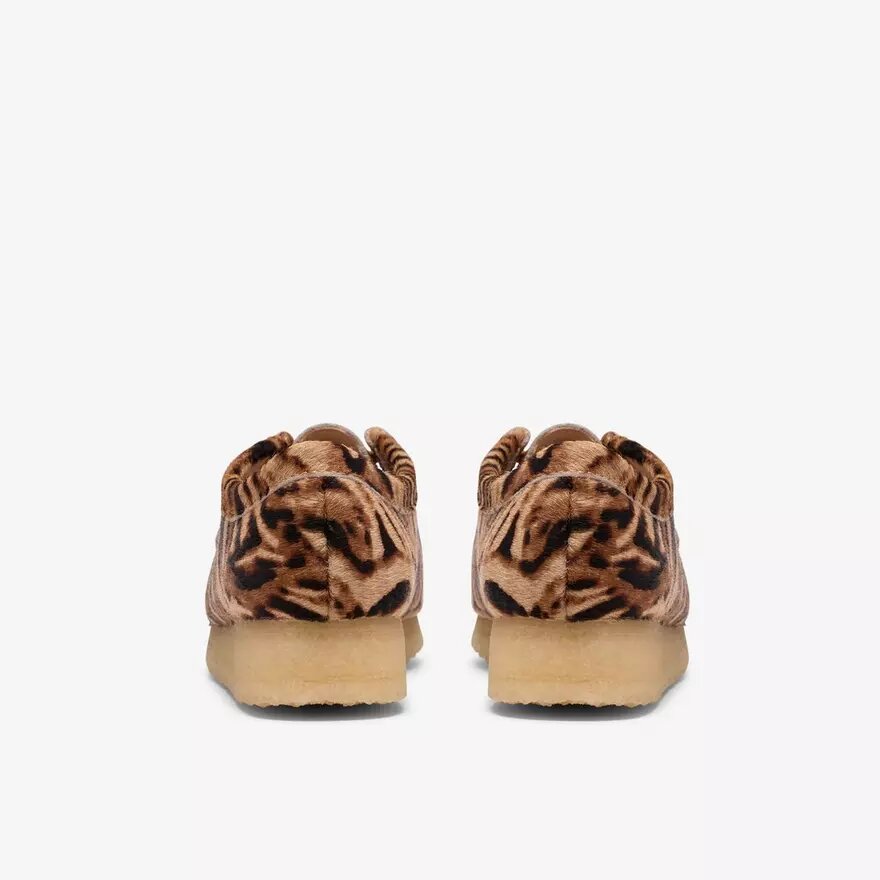 Wallabee til kvinder med tigerprint Wallabee til kvinder med tigerprint