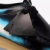 Wallabee til mænd – sorte Wallabees i børstet læder