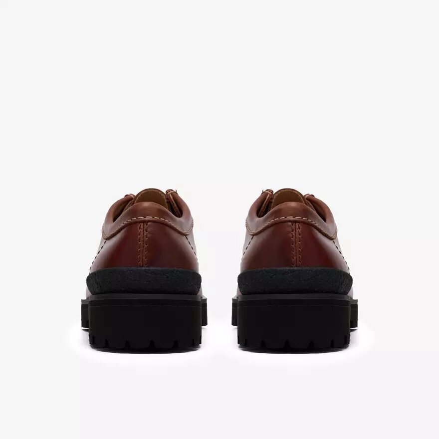 Wallabee Yukoner i brunt læder for mænd Wallabee Yukoner i brunt læder for mænd