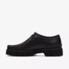 Wallabees til mænd i sort læder Wallabees til mænd i sort læder
