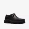 Wallabees til mænd i sort læder Wallabees til mænd i sort læder