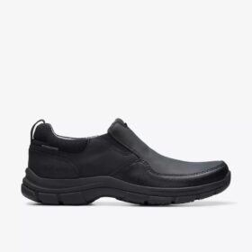 Walpath Step herresko i sort læder Loafers
