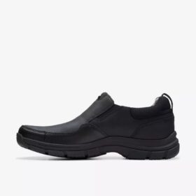Walpath Step herresko i sort læder Loafers