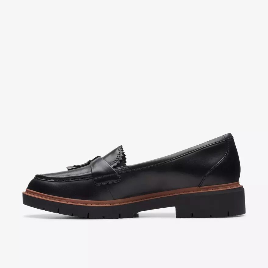 Westlynn Bella loafers i sort læder til kvinder Westlynn Bella loafers i sort læder til kvinder