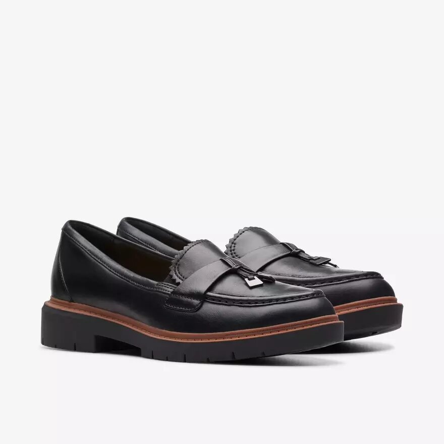 Westlynn Bella loafers i sort læder til kvinder Westlynn Bella loafers i sort læder til kvinder
