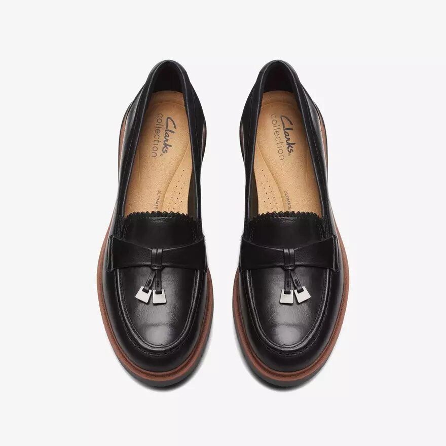 Westlynn Bella loafers i sort læder til kvinder Westlynn Bella loafers i sort læder til kvinder