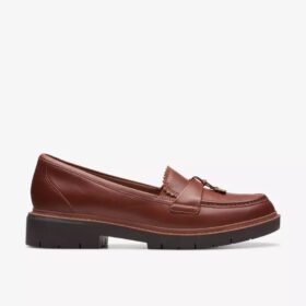 Westlynn Bella loafers i tan læder til kvinder