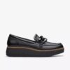 Zylah May loafers i sort læder til kvinder – USA