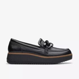 Zylah May loafers i sort læder til kvinder – USA