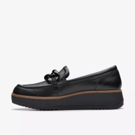 Zylah May loafers i sort læder til kvinder – USA