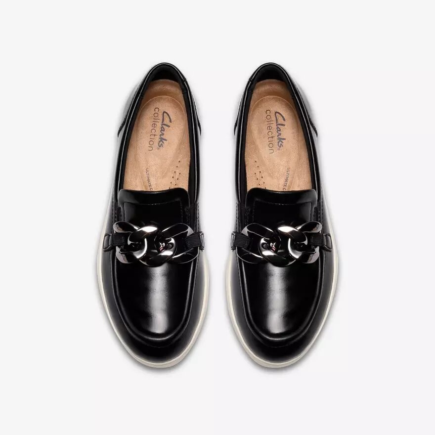 Zylah May sorte Loafers til kvinder Zylah May sorte Loafers til kvinder